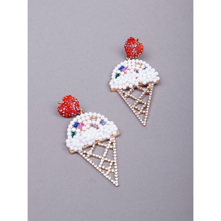 Odette Women Multicolour Metal Earrings