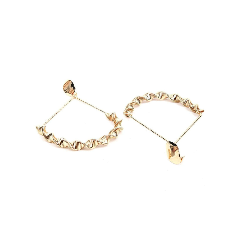 Odette Women Gold Metal Earrings