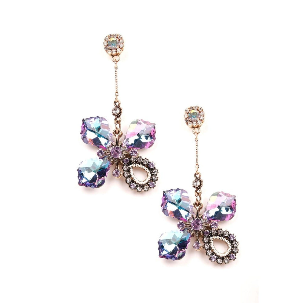 Odette Women Multicolour Metal Earrings