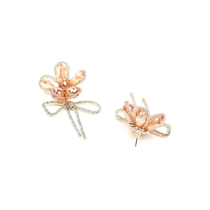 Odette Women Orange Metal Earrings