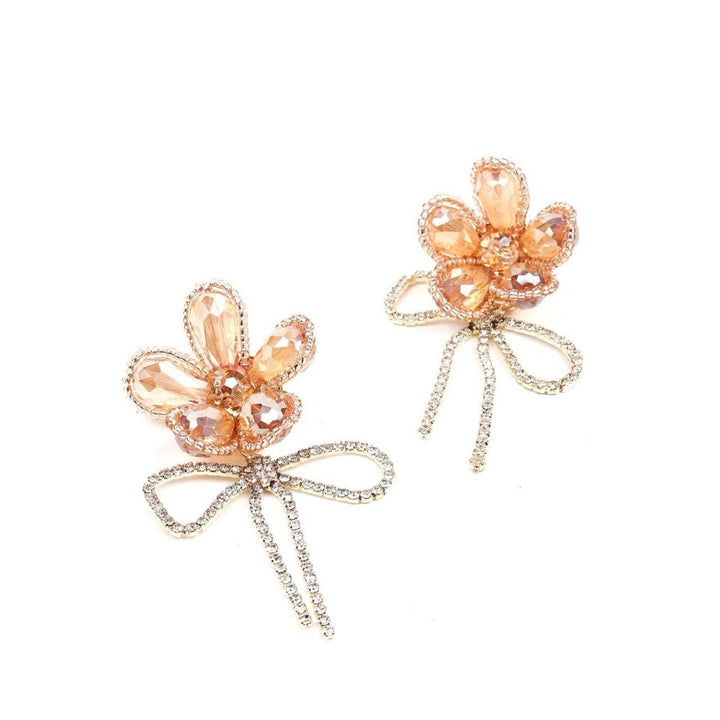 Odette Women Orange Metal Earrings