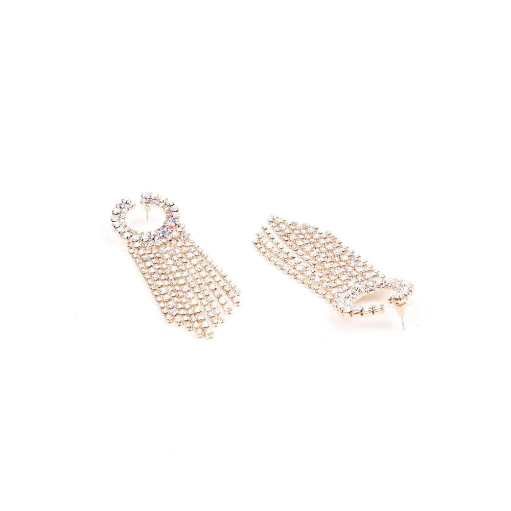 Odette Women Gold Metal Earring