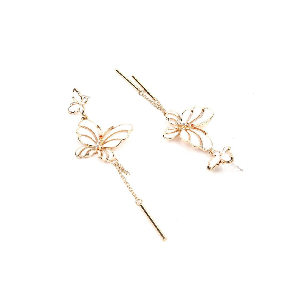 Odette Women Gold Metal Earrings