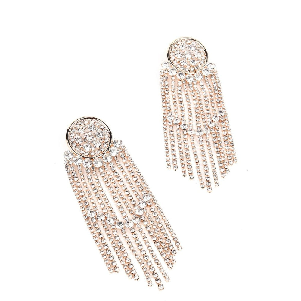 Odette Women Gold Metal Earrings