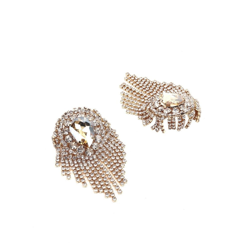 Odette Women Gold Metal Earrings