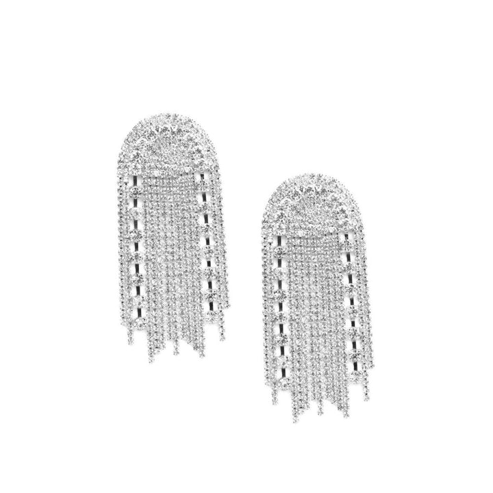 Odette Women Silver Metal Earrings