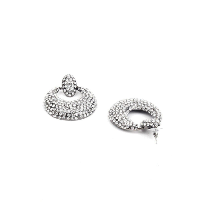 Odette Women Silver Metal Earrings