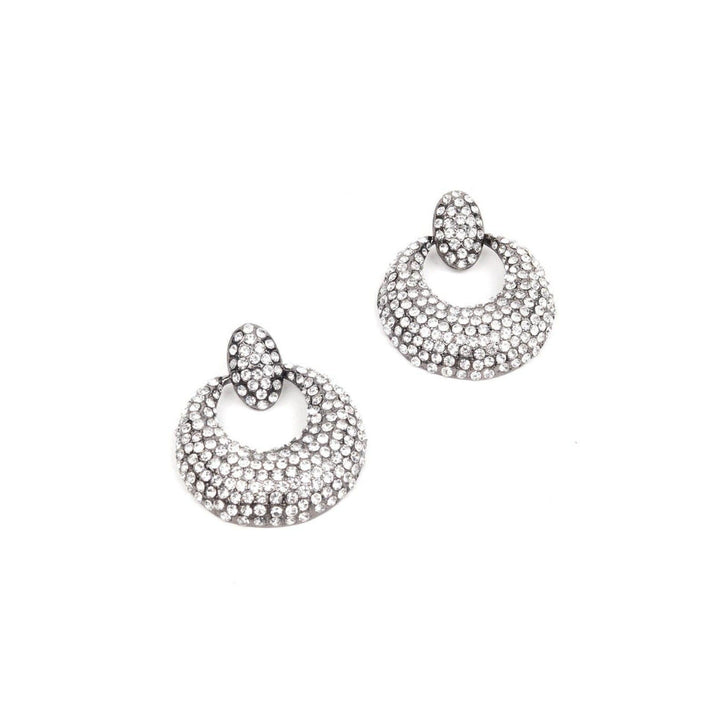 Odette Women Silver Metal Earrings