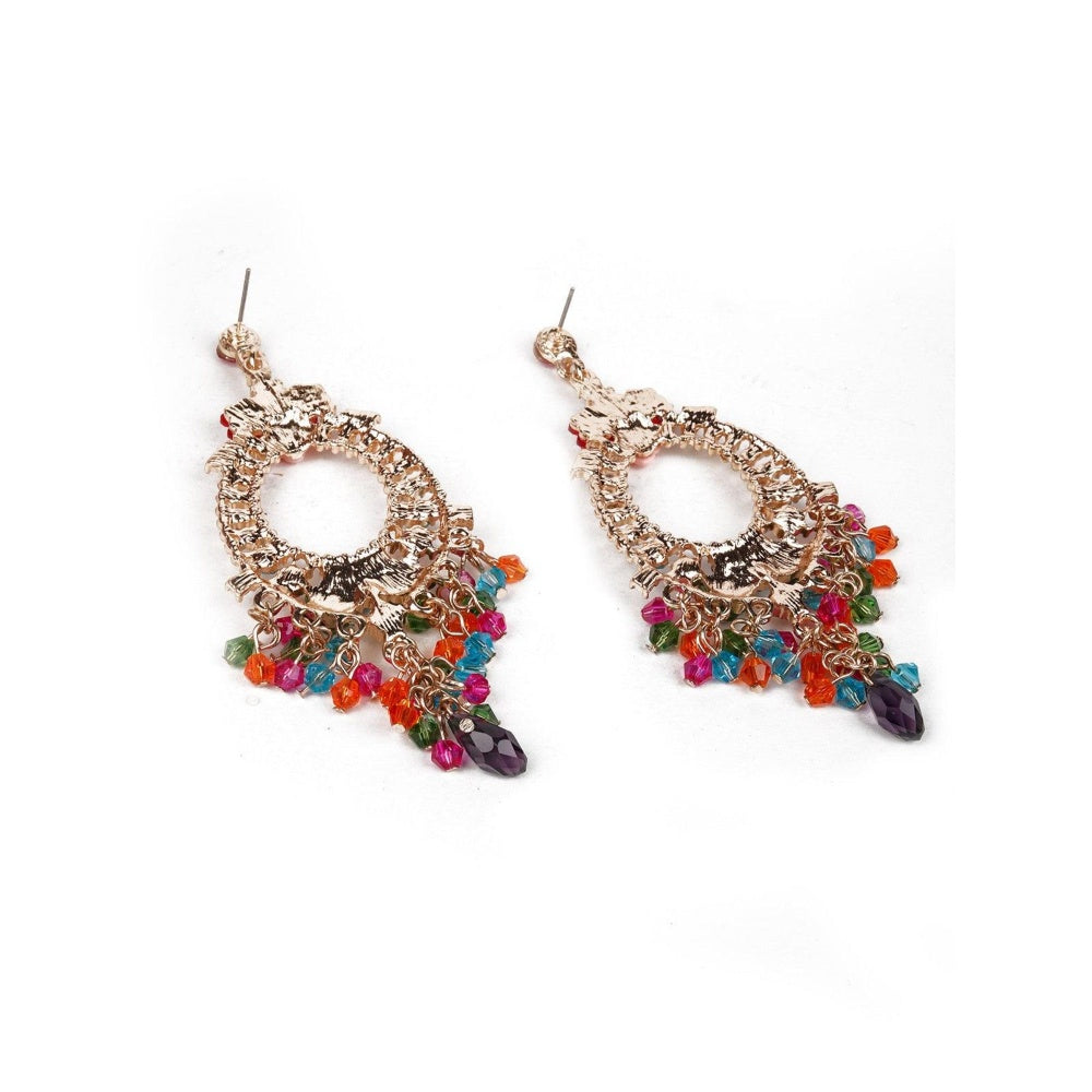 Odette Women Multicoloured Metal Earrings