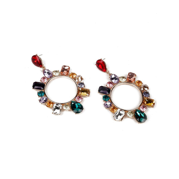 Odette Women Multicoloured Metal Earrings