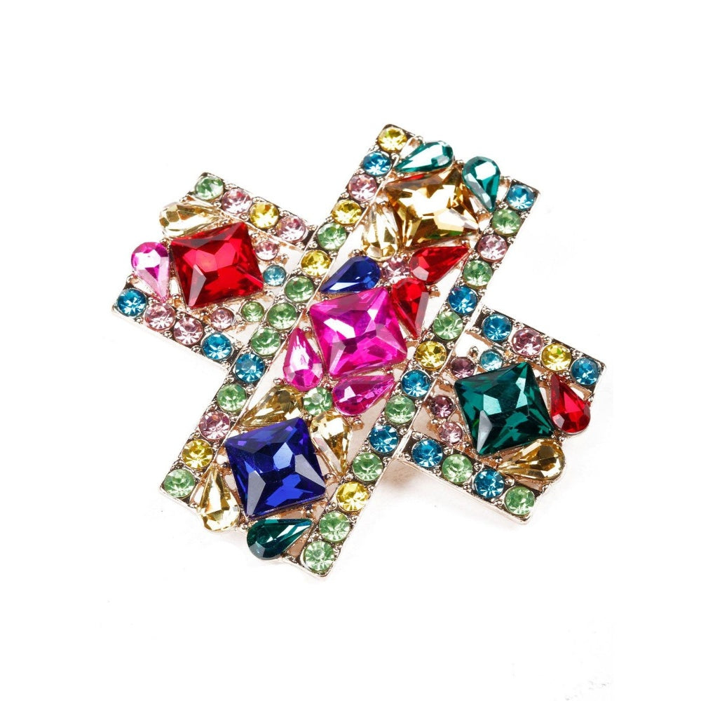 Odette Women Multicoloured Metal Earrings