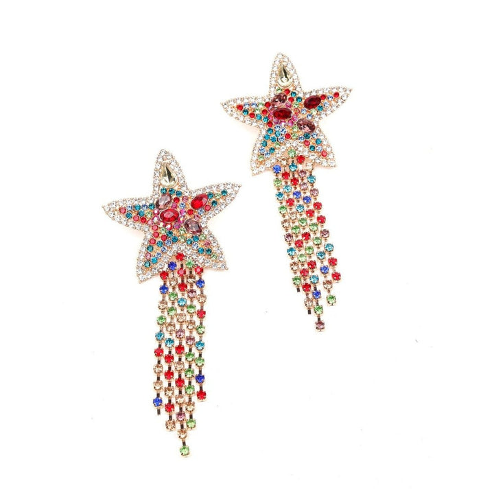 Odette Women Multicolour Metal Earrings