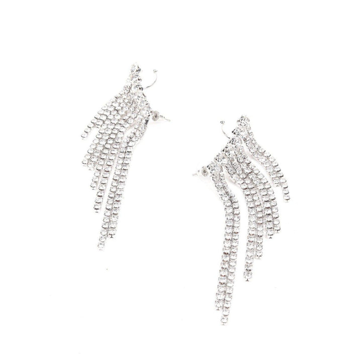 Odette Women Silver Metal Earrings