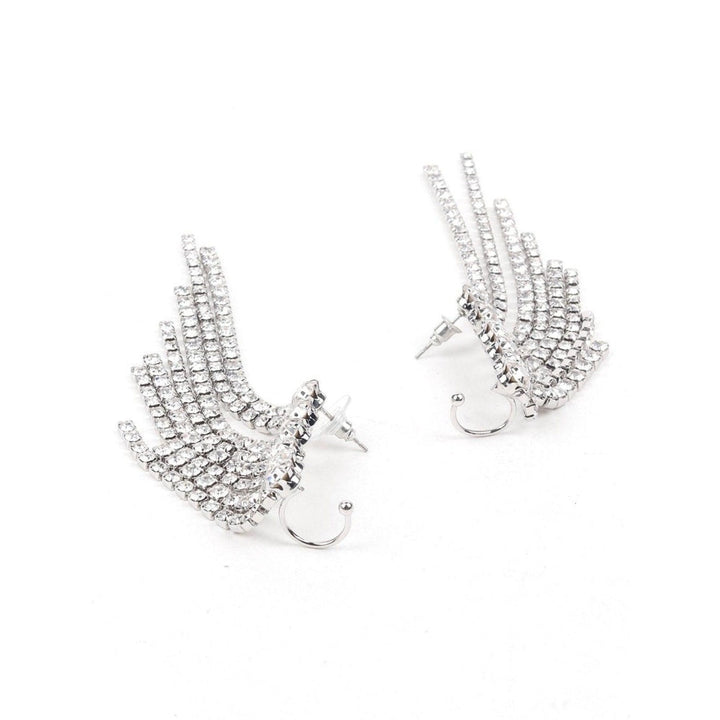 Odette Women Silver Metal Earrings