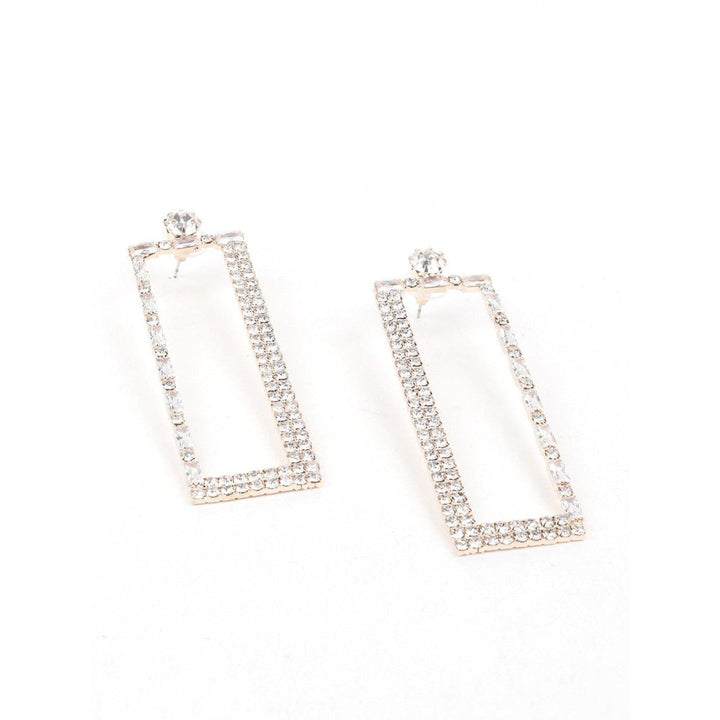 Odette Women Silver Metal Earrings