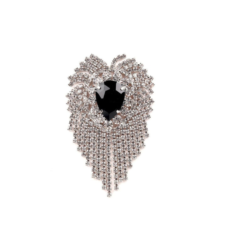 Odette Women Black Metal Earring