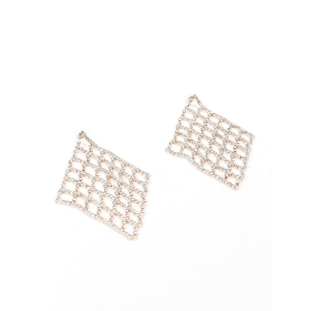 Odette Women Gold Metal Earrings