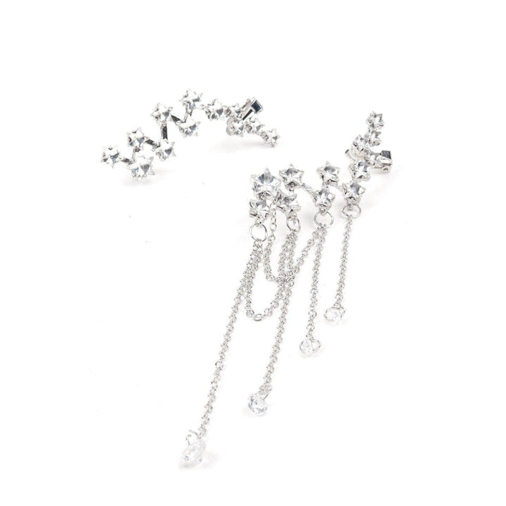 Odette Women Silver Metal Earrings