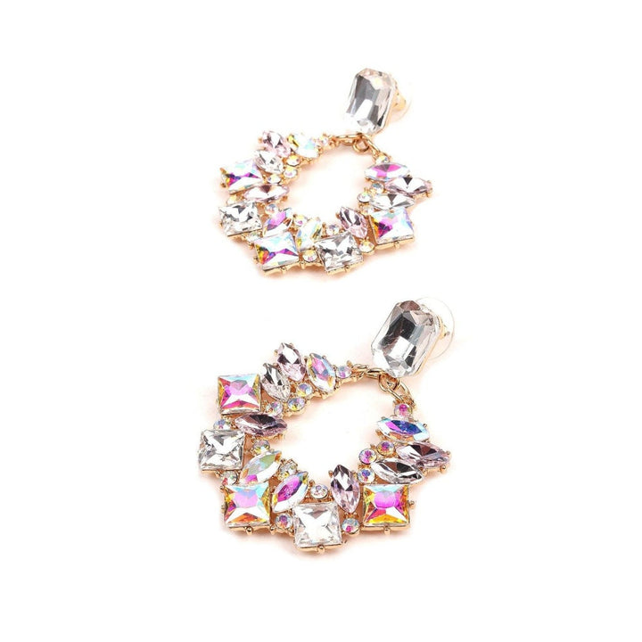 Odette Women Gorgeous Crystal Statement Earrings