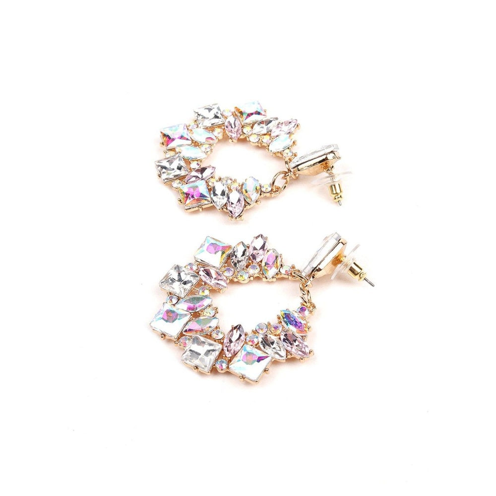 Odette Women Gorgeous Crystal Statement Earrings