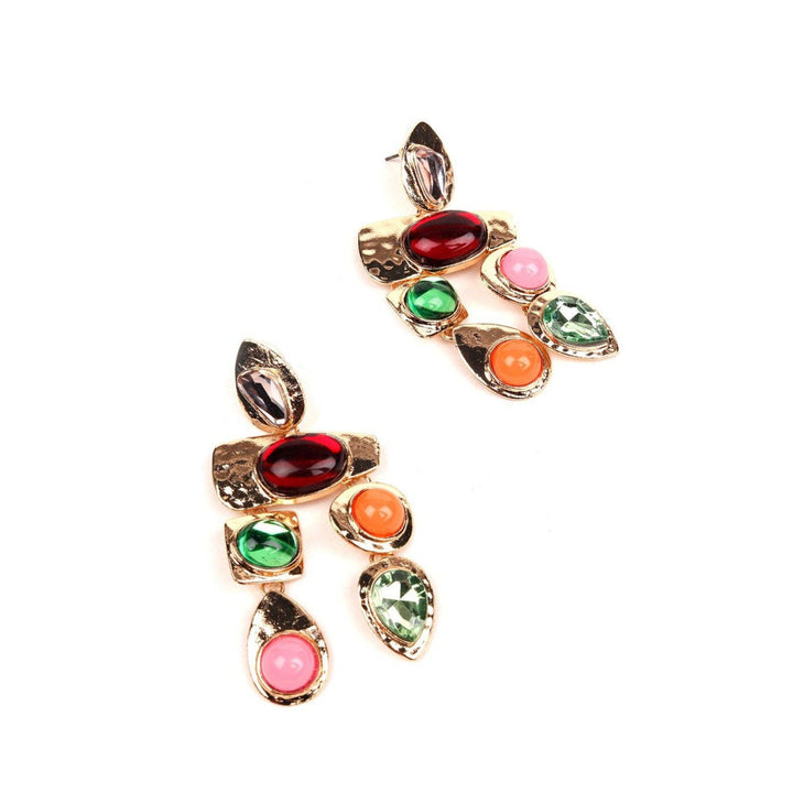 Odette Women Multicolour Metal Earrings