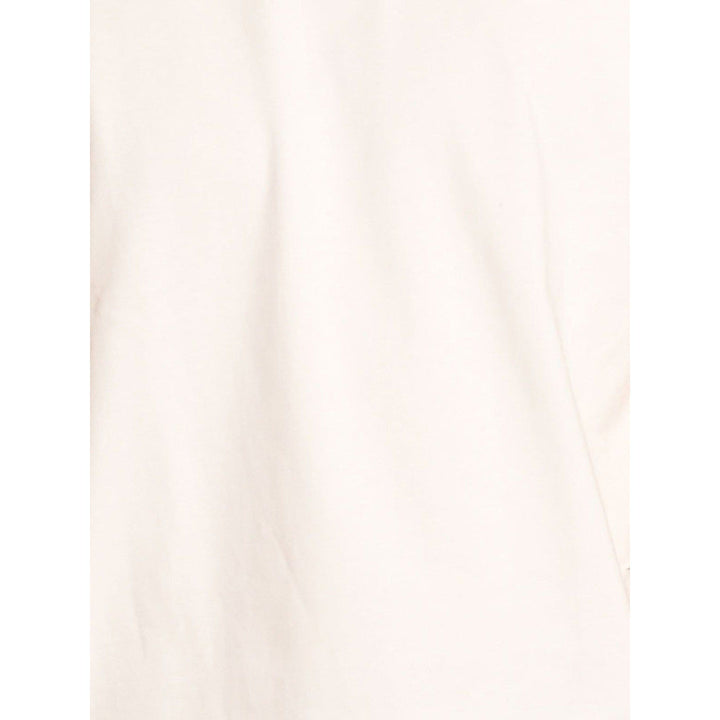 Odette Franco White Patterned Cotton jersey T-shirt For Men