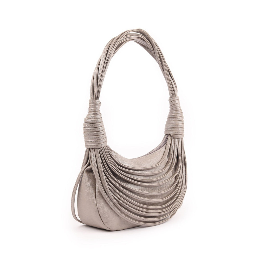 Odette Grey Patterned Hand Bag for Women