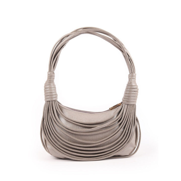 Odette Grey Patterned Hand Bag for Women