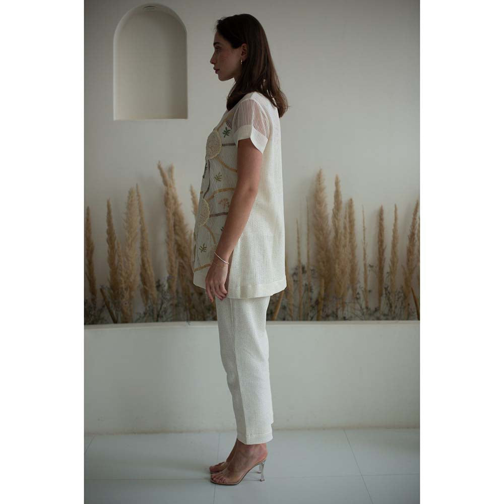 OJA Fern White 3 Piece Co-Ord (Set of 3)