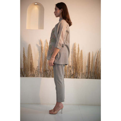 OJA Fern Grey 3 Piece Co-Ord (Set of 3)