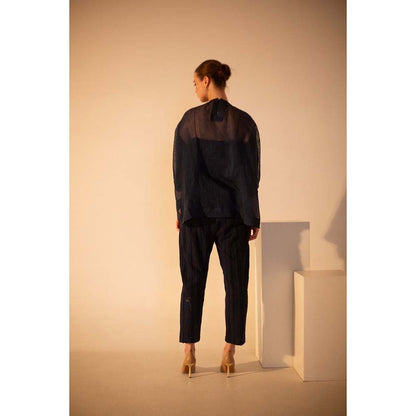 OJA Fern Midnight Blue Co-Ord (Set of 3)