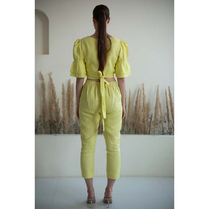 OJA Fern Lemon Yellow Co-Ord (Set of 2)