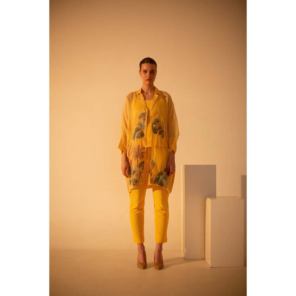 OJA Fern Indo Western 3 Piece Co-Ord (Set of 3)