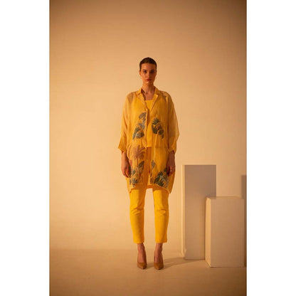 OJA Fern Indo Western 3 Piece Co-Ord (Set of 3)