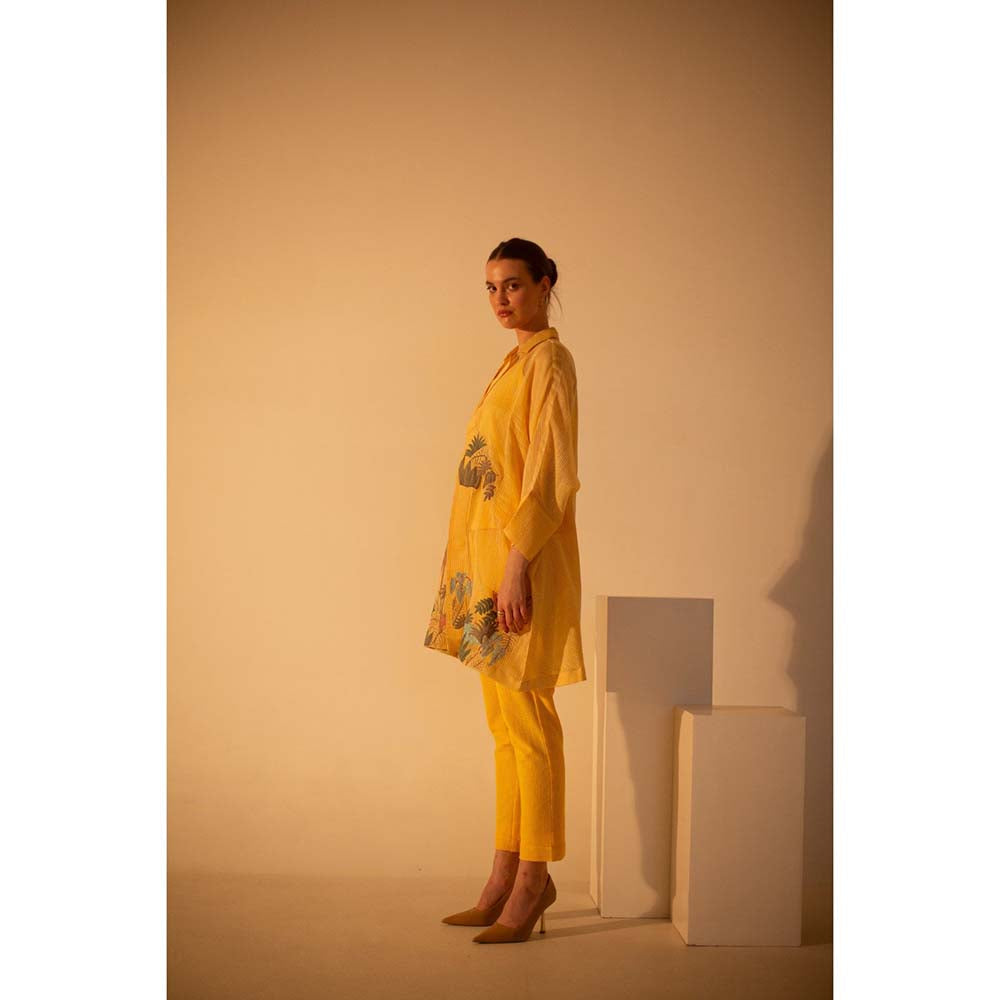 OJA Fern Indo Western 3 Piece Co-Ord (Set of 3)