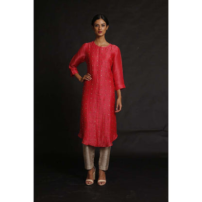 OJA Ruby Marina Kurta and Trouser with Dupatta (Set of 3)