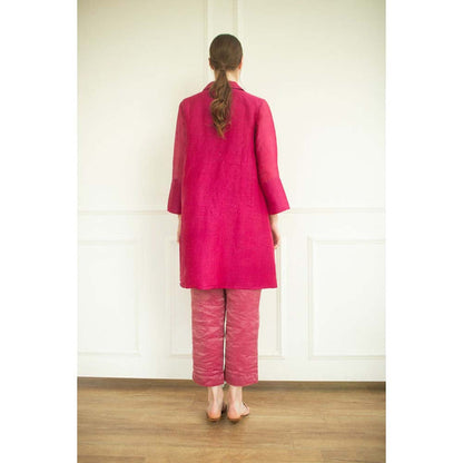 OJA Aurum Pink Tunic and Pant Co-Ord (Set of 2)