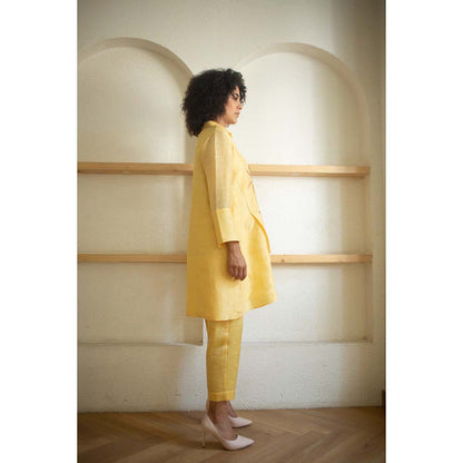 OJA Aurum Bumblebee Kurta and Pant Co-Ord (Set of 2)