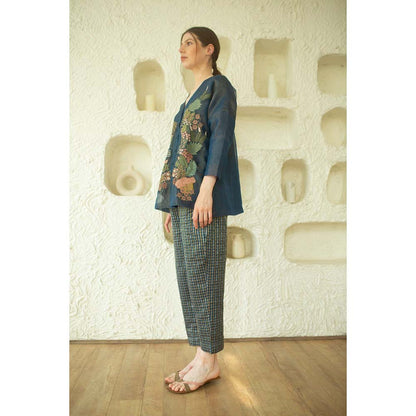 OJA Aurum Marina Shirt and Pant Co-Ord (Set of 2)