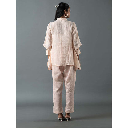 OJA Pink Shirt with Pant (Set of 2)