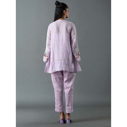 OJA Lavender Top with Pant (Set of 2)