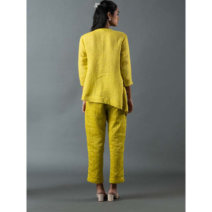 OJA Yellow Top with Pant (Set of 2)
