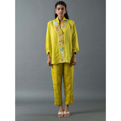 OJA Yellow Top with Pant (Set of 2)