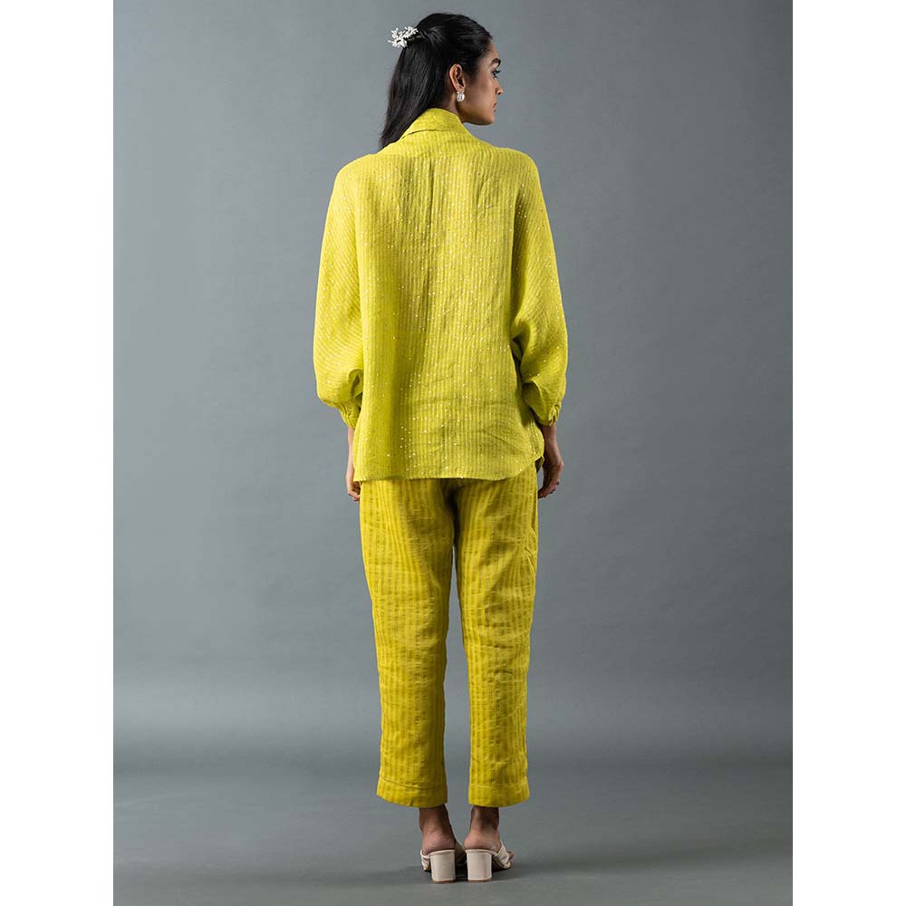 OJA Yellow Top with Pant (Set of 2)