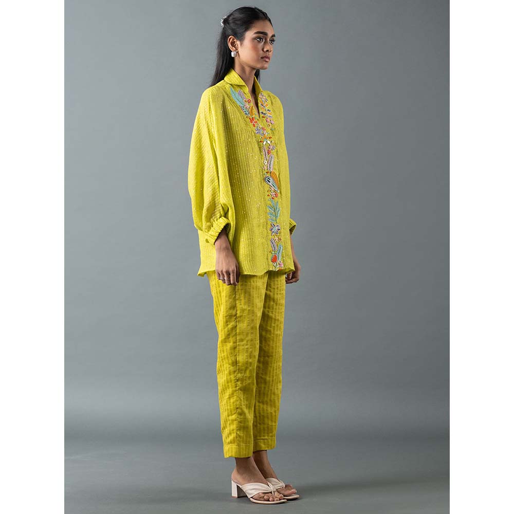 OJA Yellow Top with Pant (Set of 2)