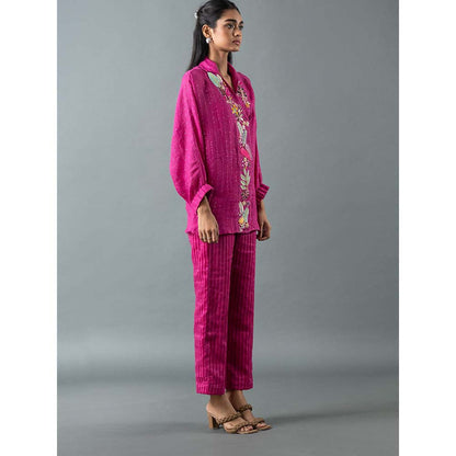OJA Pink Top with Pant (Set of 2)