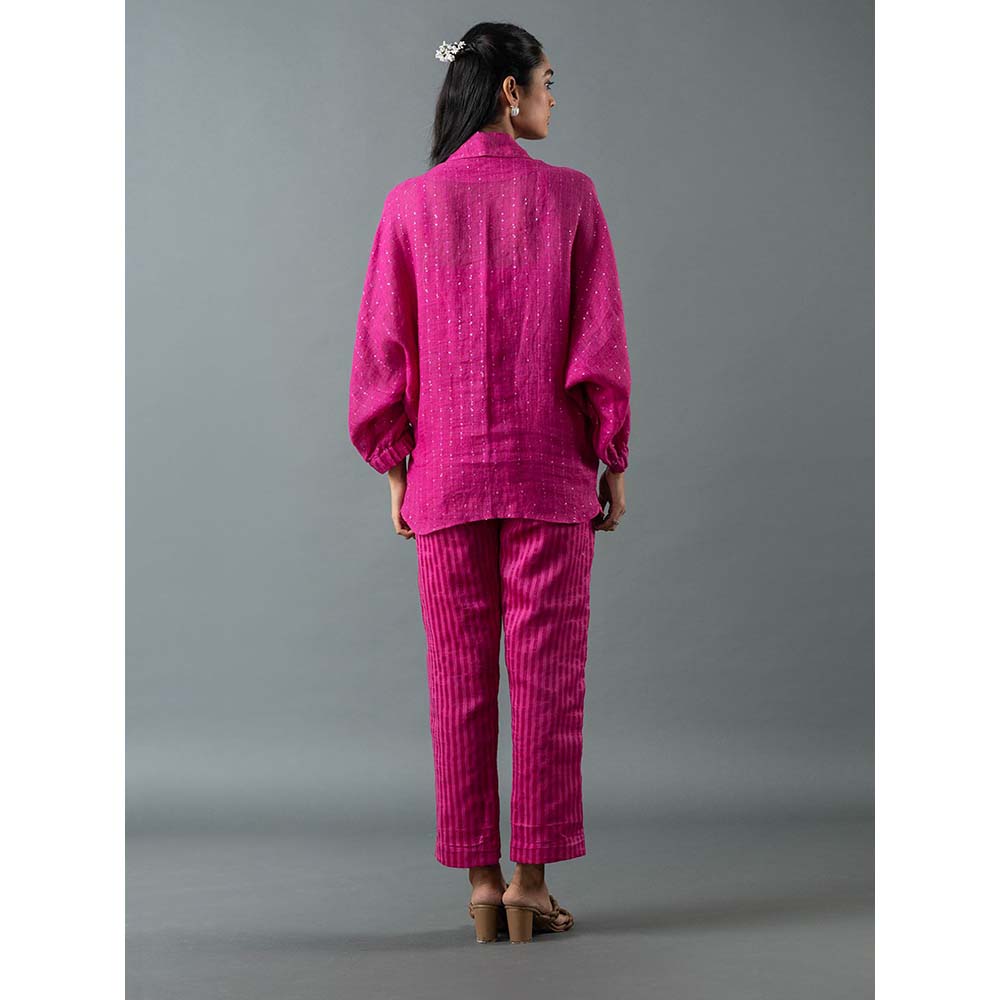 OJA Pink Top with Pant (Set of 2)
