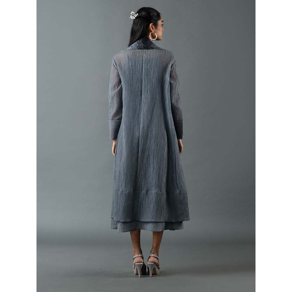 OJA Grey Dress with Jacket (Set of 2)