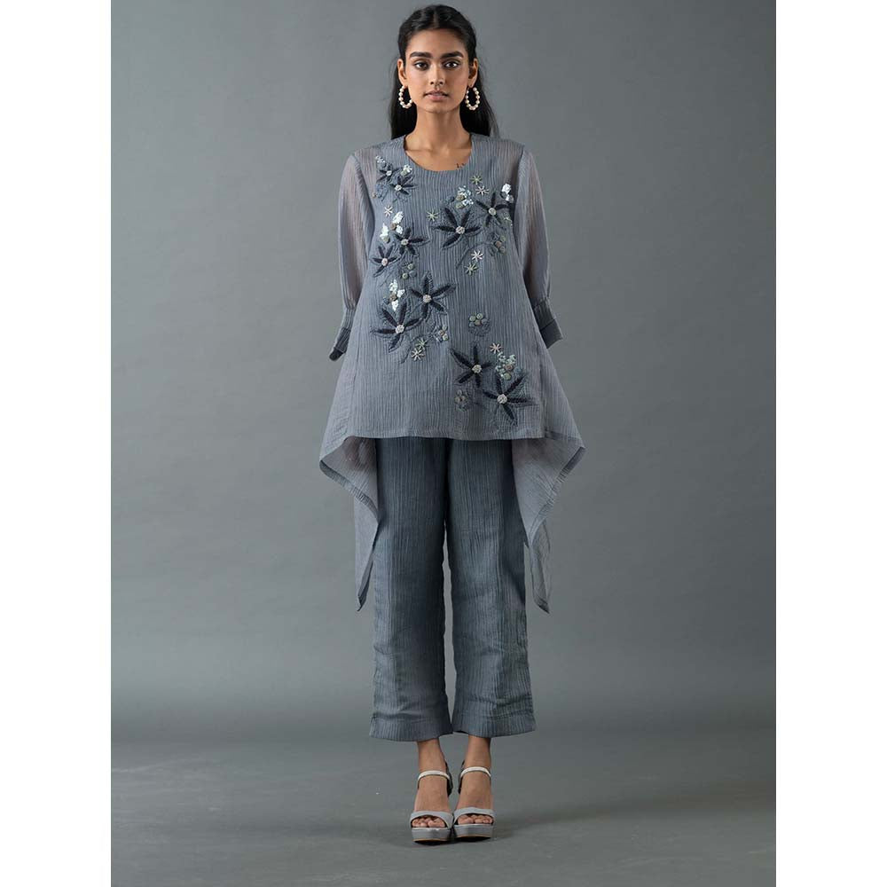 OJA Grey Top with Pant (Set of 2)