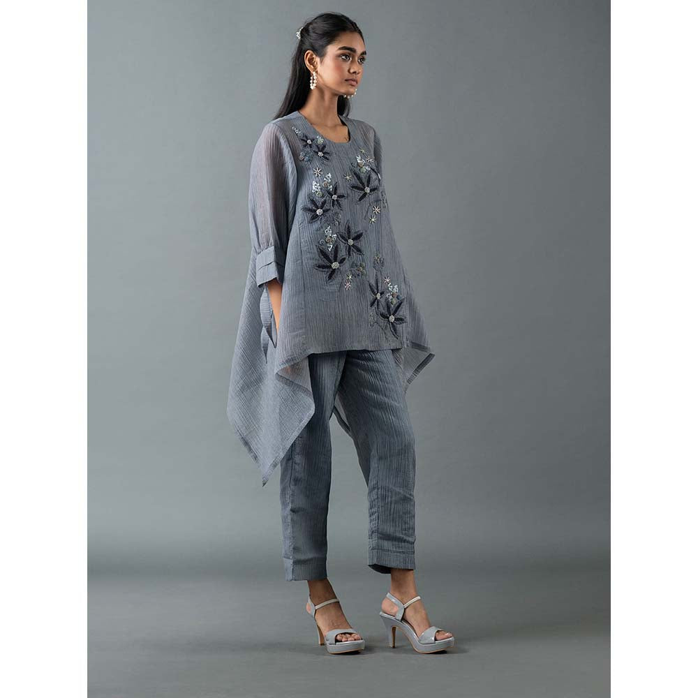 OJA Grey Top with Pant (Set of 2)